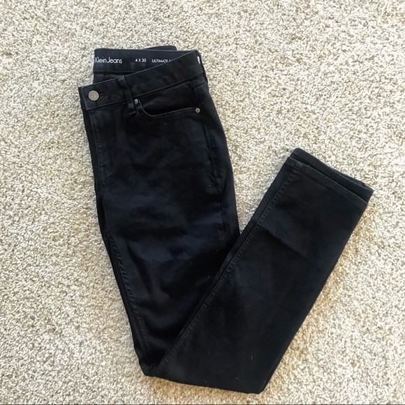 Calvin Klein Denim - Calvin Klein Black Skinny Jeans Calvin Klein Denim - Calvin Klein Black Skinny Jeans